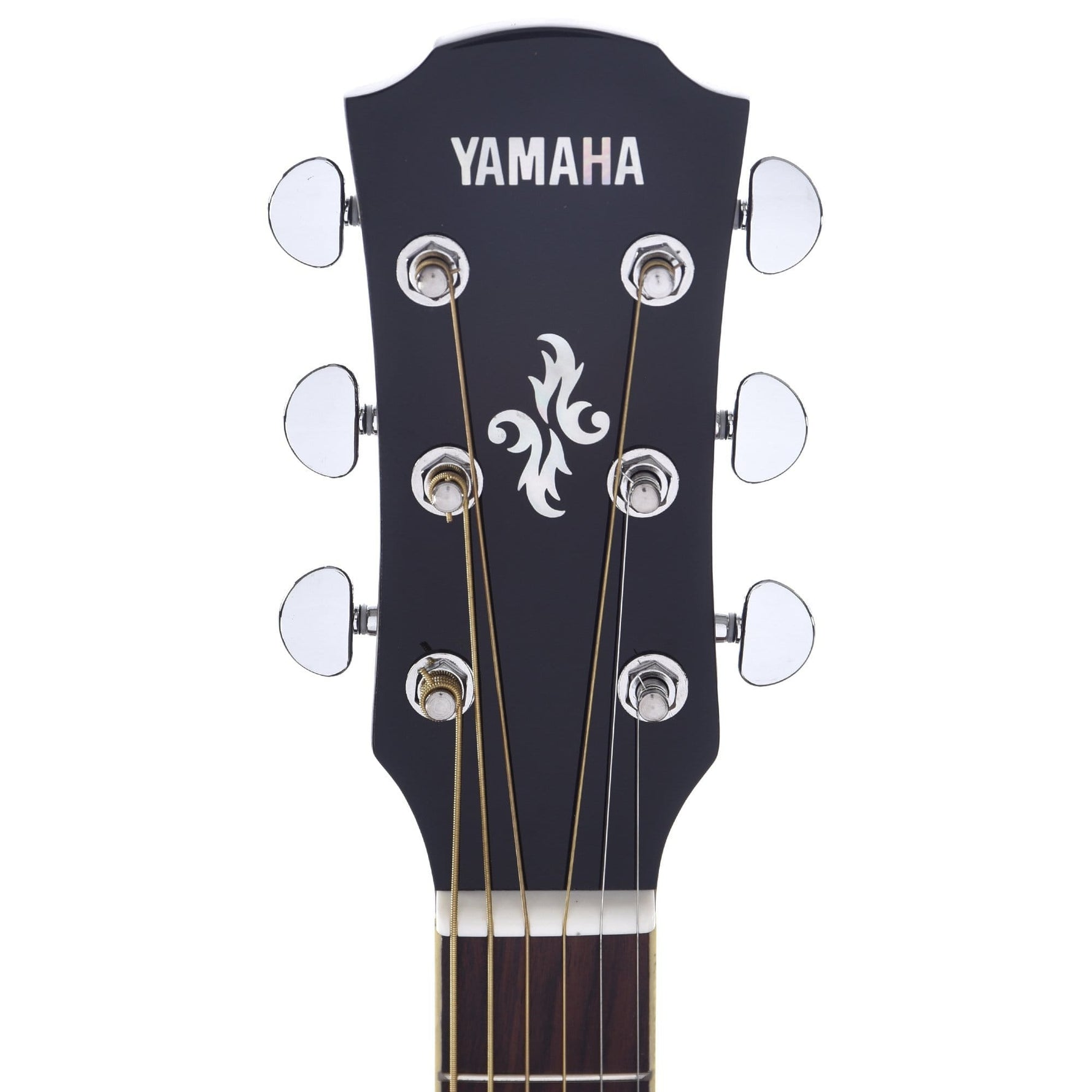 Yamaha APX600FM Thinline Acoustic Electric Guitar - Flame Maple Amber 6