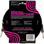 Ernie Ball 10' Straight/Straight Braided Instrument Cable - Pumpkin Pie 2