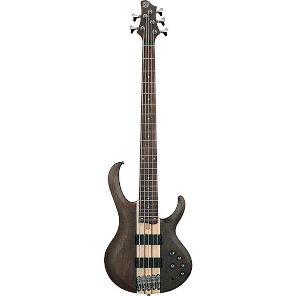 Ibanez BTB605TGF BTB Standard 5-String Electric Bass - Transparent Gray Flat 5