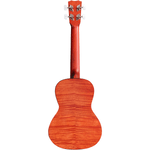 Cordoba 15-CFM Flame-Top Concert Ukulele - Rose Red 2