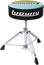 Ludwig Atlas Classic Drum Throne - Olive/Blue 5