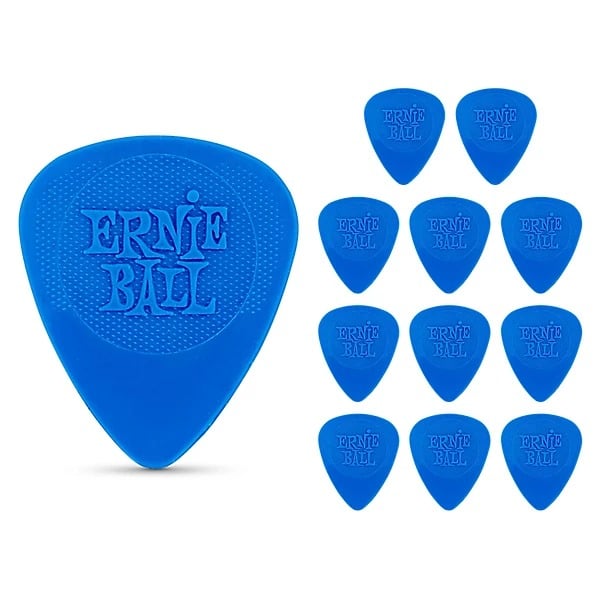 Ernie Ball .53mm Nylon Guitar Picks - Blue (12 Pack) 3