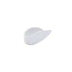 National NP7W-04 Medium Celluloid Thumb Picks - White (4 Pack) 3