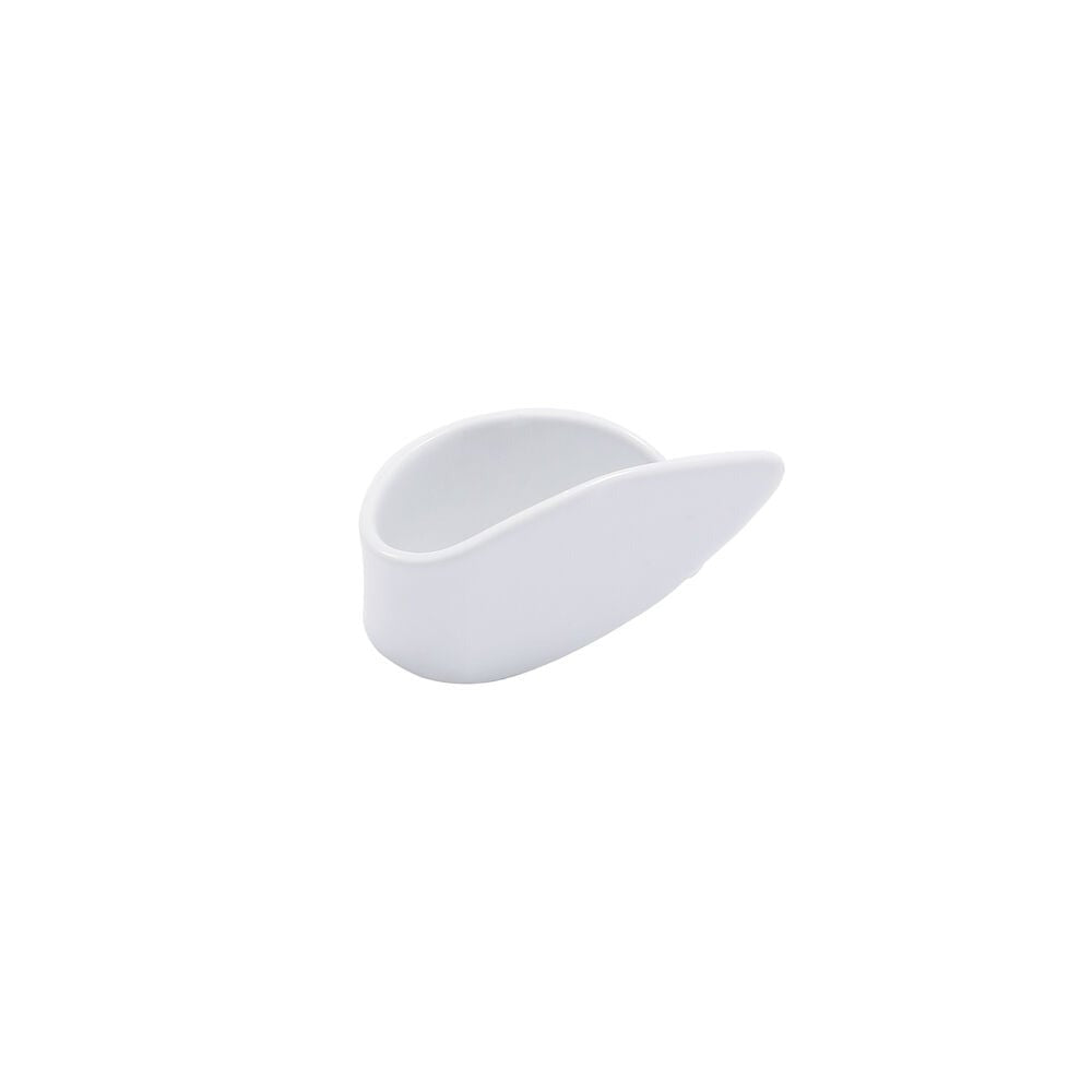National NP7W-04 Medium Celluloid Thumb Picks - White (4 Pack) 3