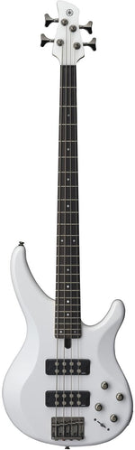 Yamaha TRBX304 4 String Bass Guitar - White 2