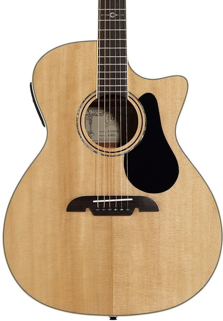 Alvarez AG60CE Artist Grand Auditorium Acoustic Electric Guitar - Natural