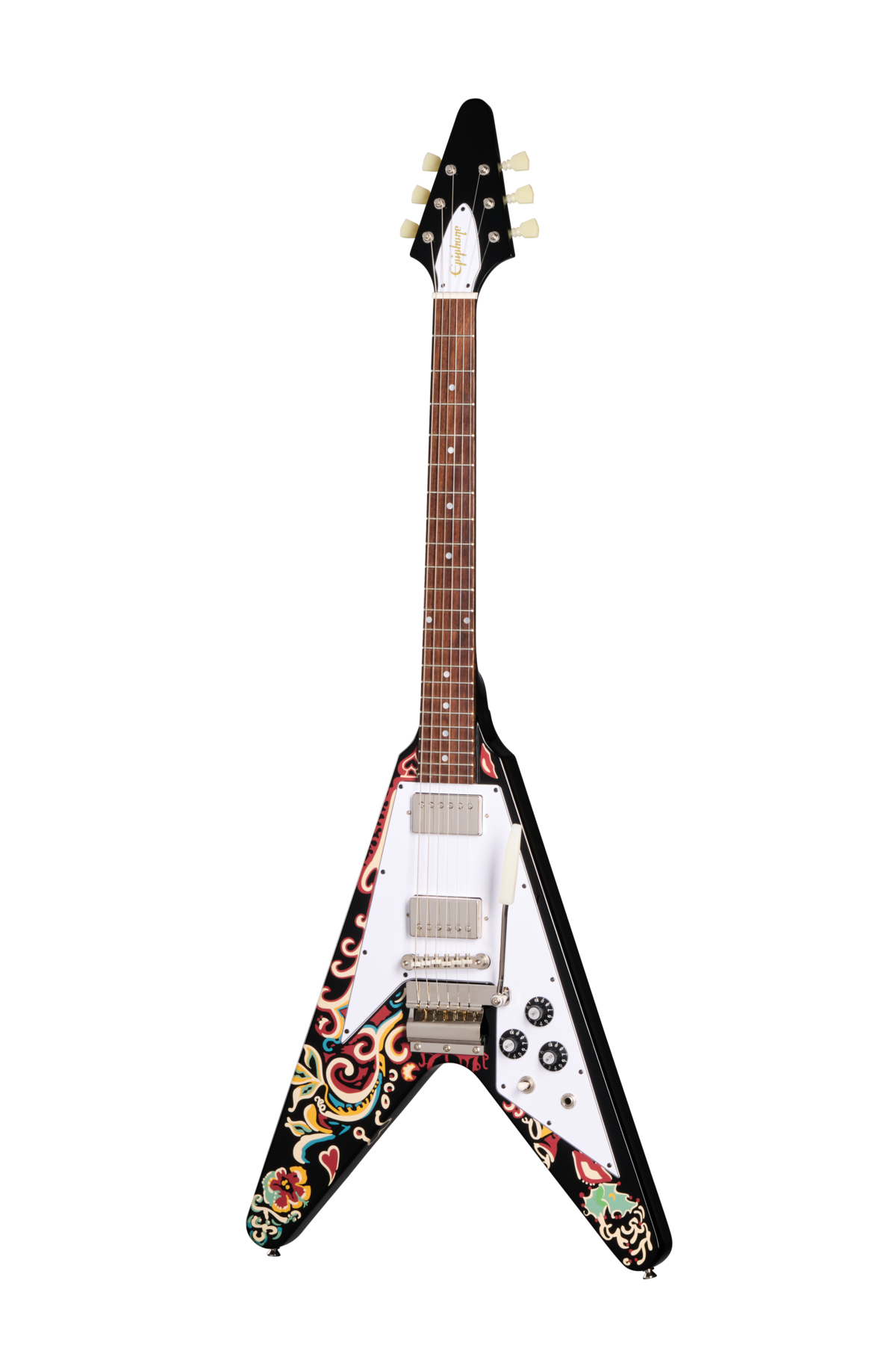 Epiphone Jimi Hendrix Flying V Electric Guitar - Love Drops 5