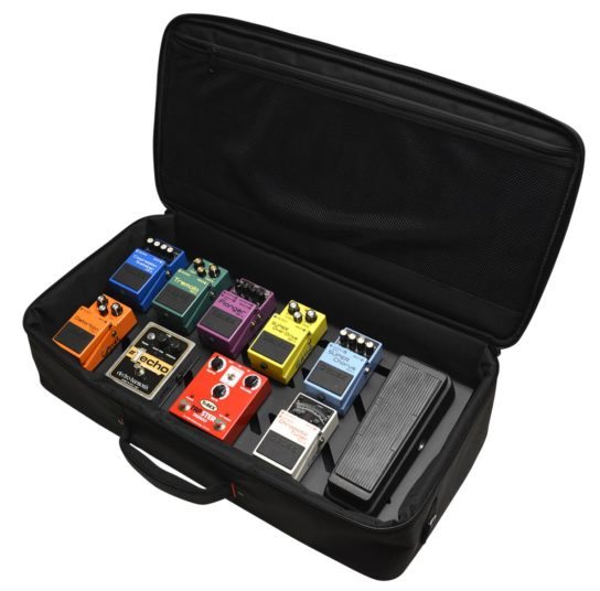 Gator Large Aluminum Pedalboard With Carry Bag - Black 2