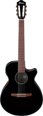 Ibanez AEG50NBKH Acoustic-Electric Nylon-String Guitar (Black) 2