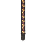 D'Addario 50F09 Hotrod Red Guitar Strap 3