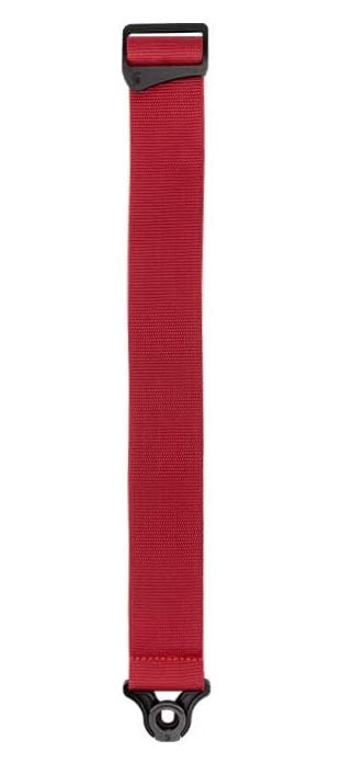 D'Addario PWSAL401 Poly Pro Auto Lock Strap (Red) 4