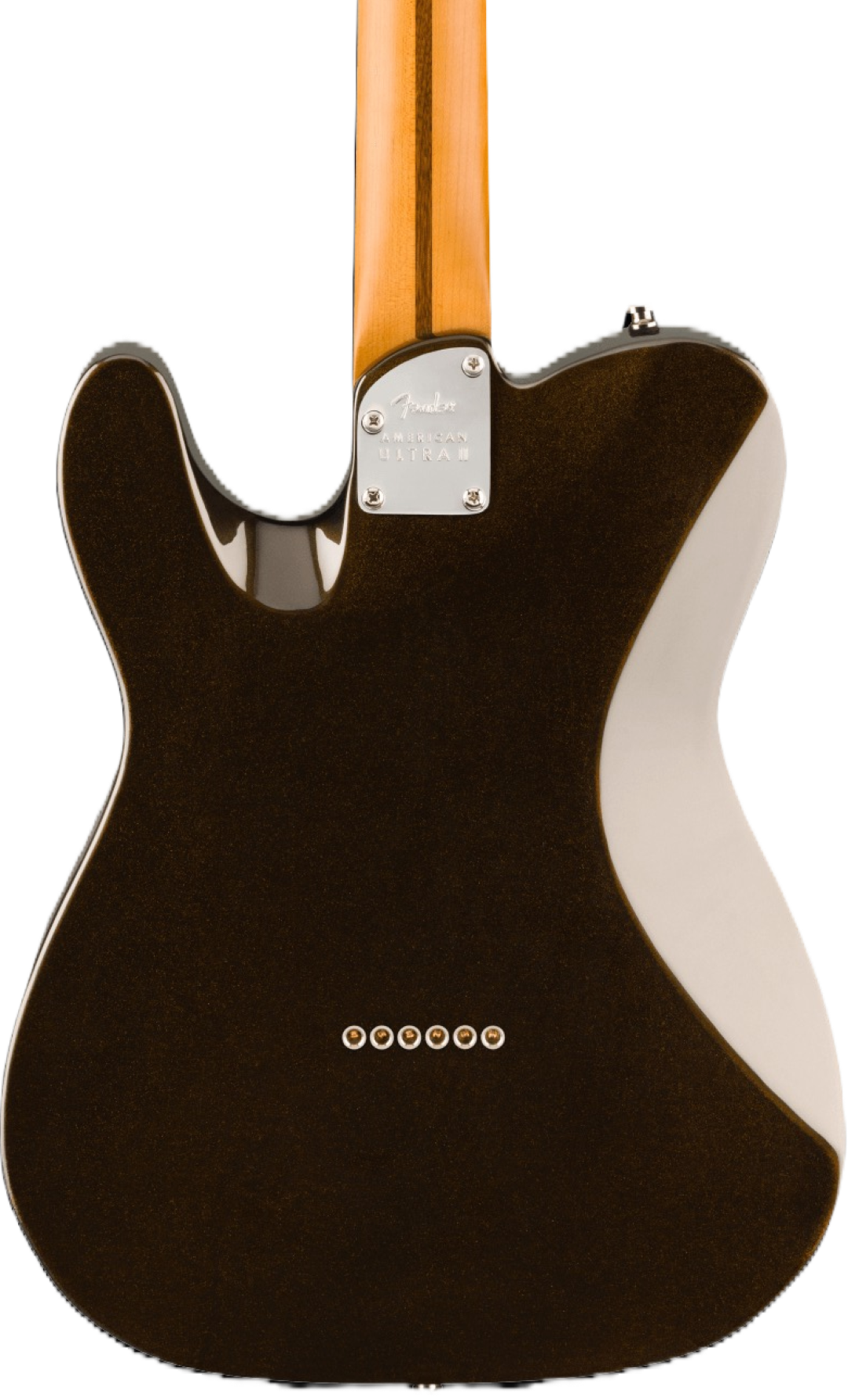 Fender American Ultra II Telecaster Electric Guitar - Texas Tea 3