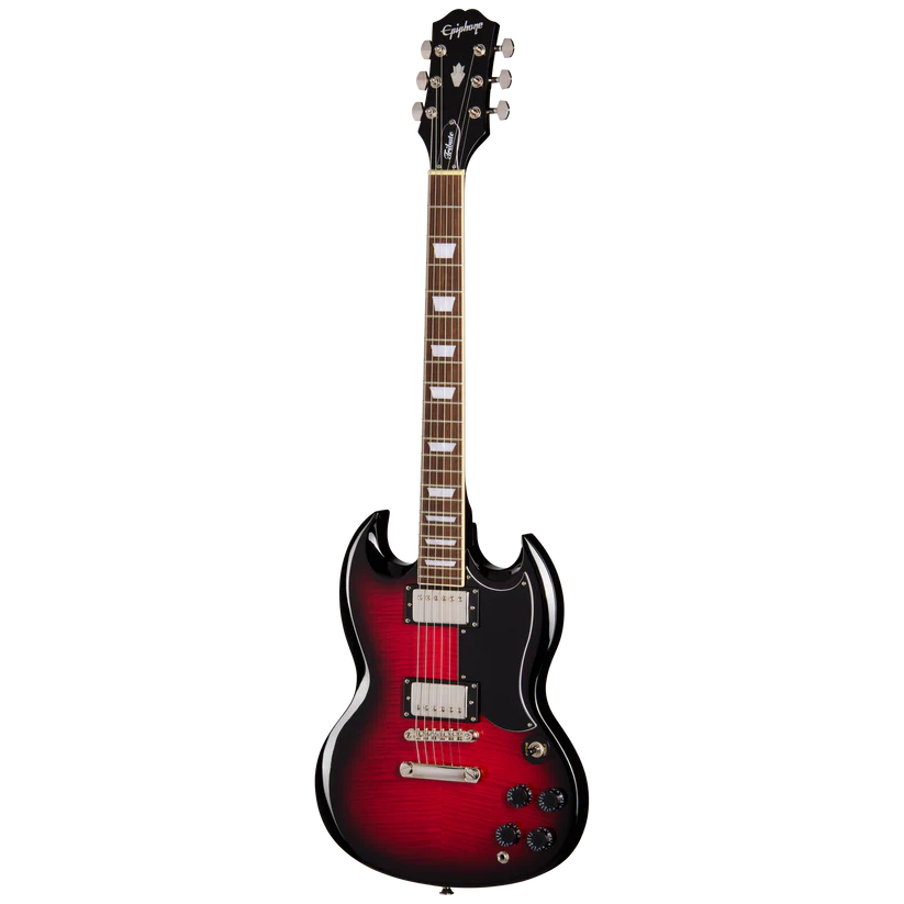 Epiphone SG Tribute Plus - Cherry Burst 7