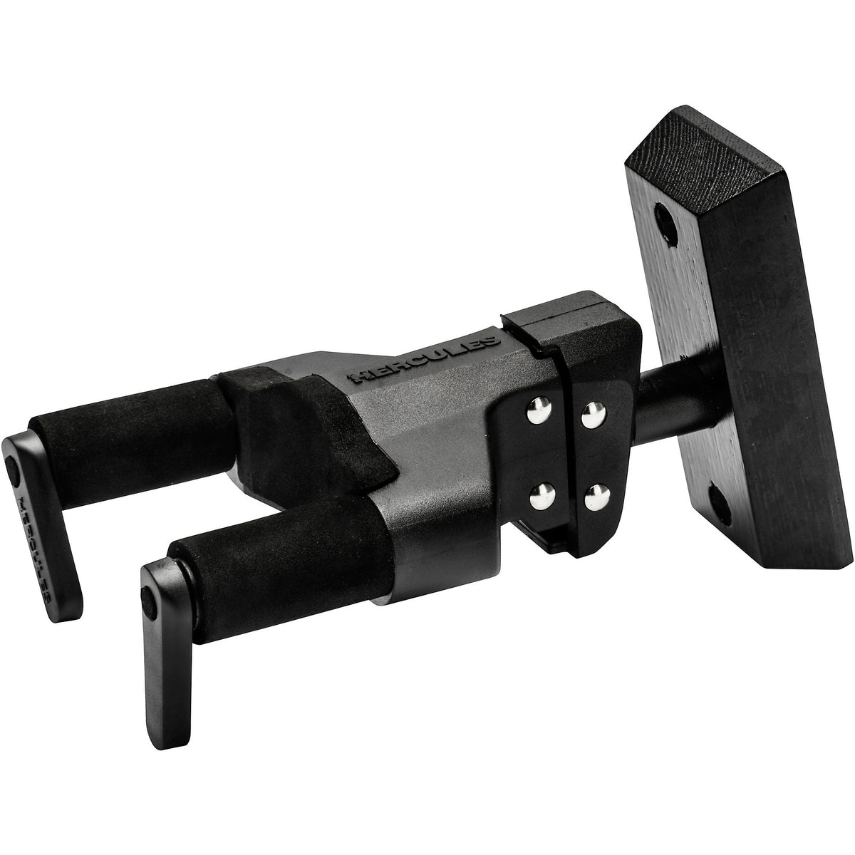 Hercules GSP38WBBKPLUS Black ABS Wall Mount Guitar Hanger with Auto Grip System 3