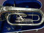 Used F.A. Reynolds 3-Valve Brass Baritone Horn - Brass Body With Nickel-Silver Trim 6