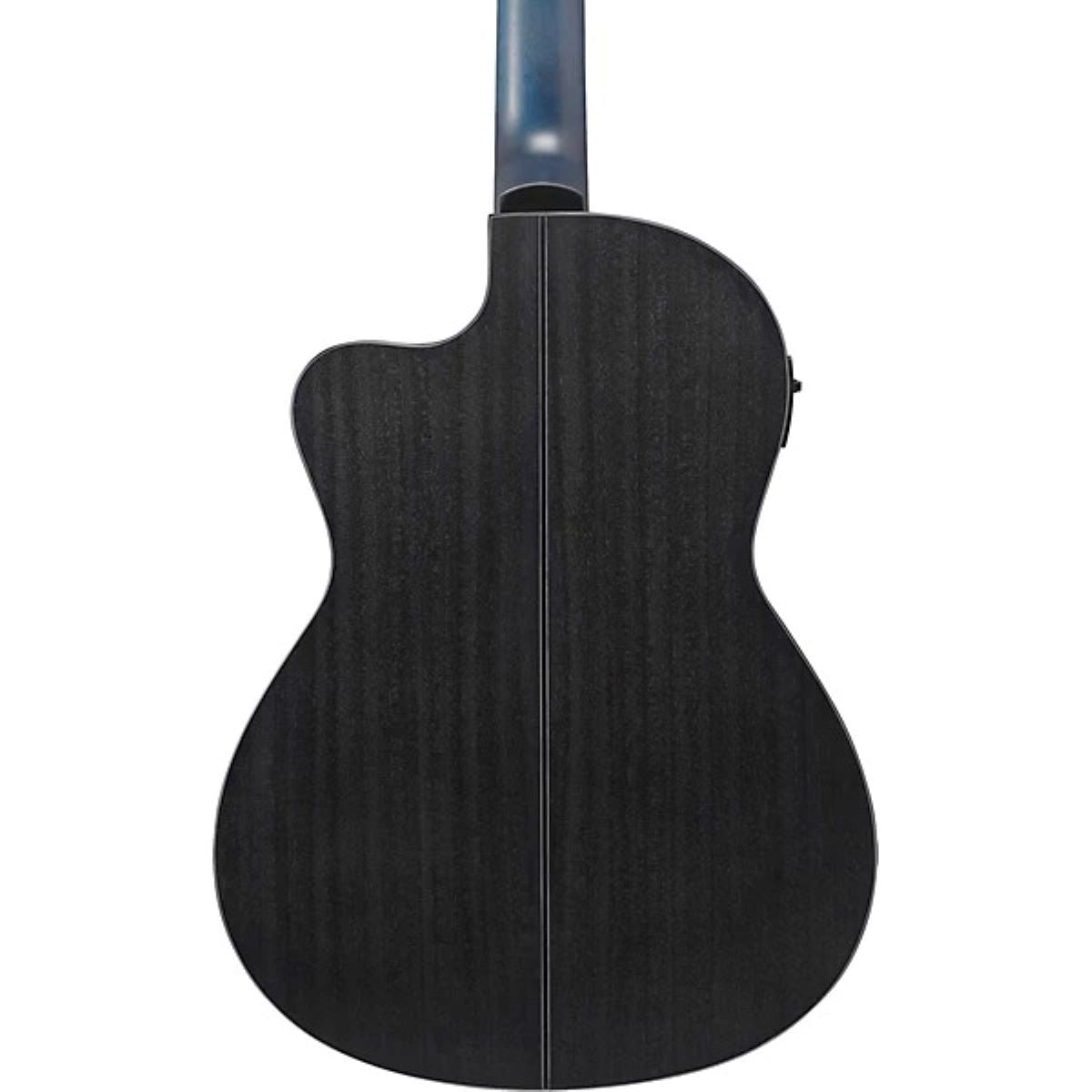 Ibanez GA5FMTCEOB Open Pore Classical Acoustic Electric Guitar - Berry 6
