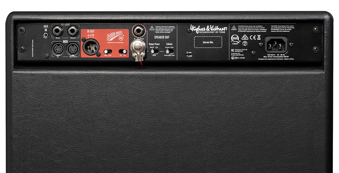 Hughes & Kettner Black Spirit 200 Combo w/ 12\" Speaker 5