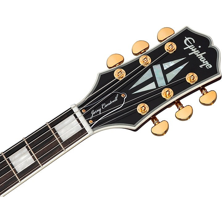 Epiphone Jerry Cantrell 'Wino' Les Paul Custom Electric Guitar - Wine Red 7
