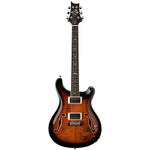 PRS SE Hollowbody II Piezo Electric Guitar - Orange Tiger Smokeburst 5