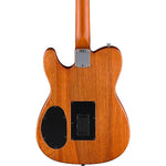 Fender Acoustasonic Standard Telecaster Acoustic Electric Guitar - Aged Natural 6