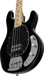 Sterling by Music Man RAY4-BK-M1 Bass Guitar StingRay Ray4 (Black) 4