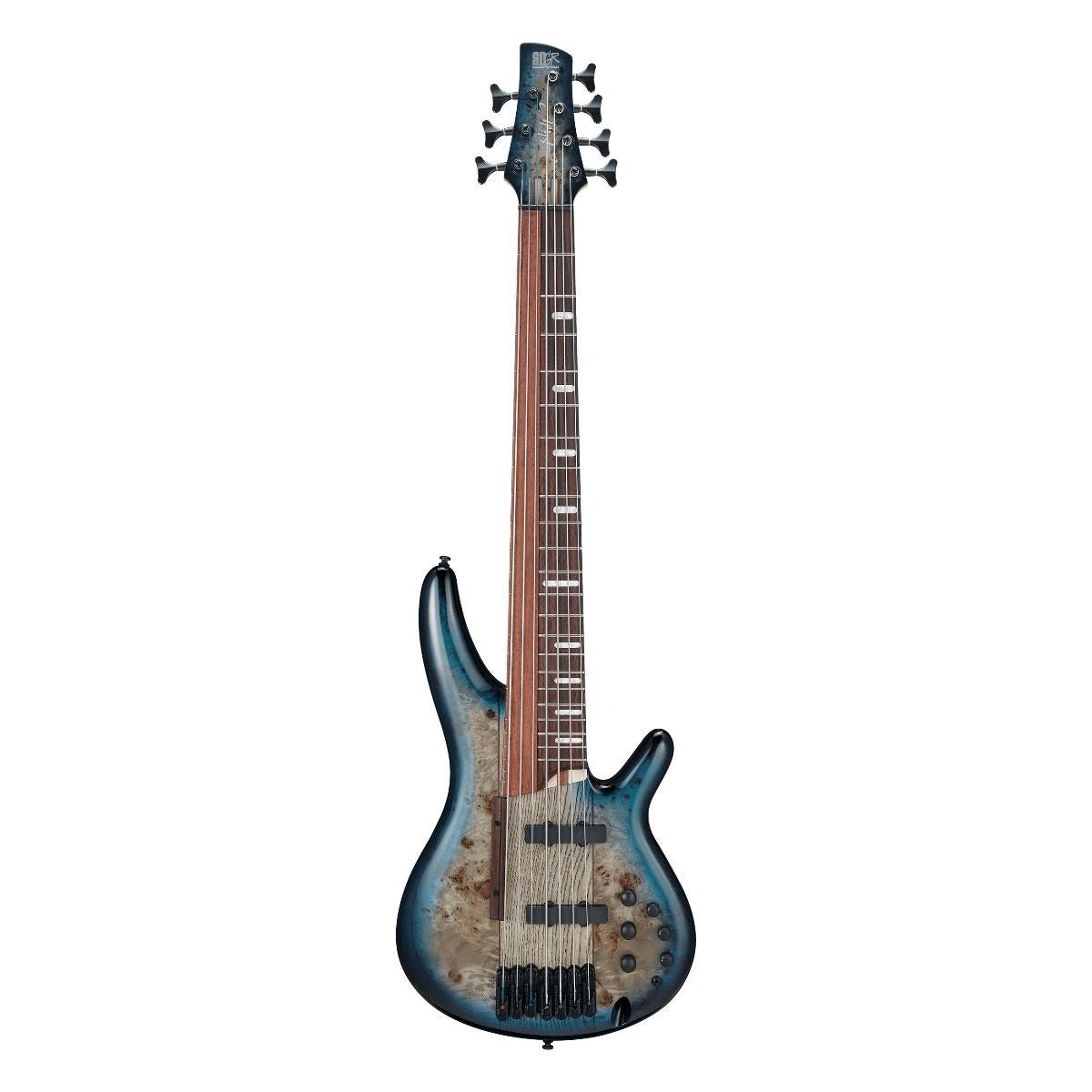 MINT Ibanez SRAS7CBS SR Bass Guitar 7-String Bass Guitar Cosmic Blue Starburst With Case Mint/Pristine 6