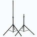 Onstage SSP7650 Speaker Stand Pack with Bag - Black 6