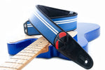 RightOn! Mojo Vegan Guitar Strap - Race Blue 2