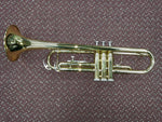 Used Bundy III Bb Brass Trumpet - With Hard Shell Case and Blessing 7C Mouthpiece 2