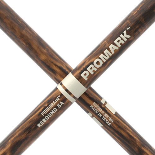 Promark FireGrain 5A Rebound Drumsticks - Wood Tip 2