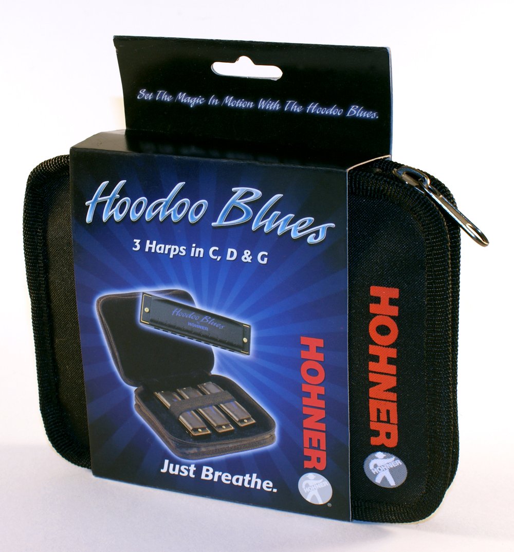 Hohner Hoodoo Blues Harmonica 3Pack 2