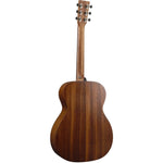 Martin Road Series 000-10E Retro Acoustic Electric Guitar Natural back three-quarter view