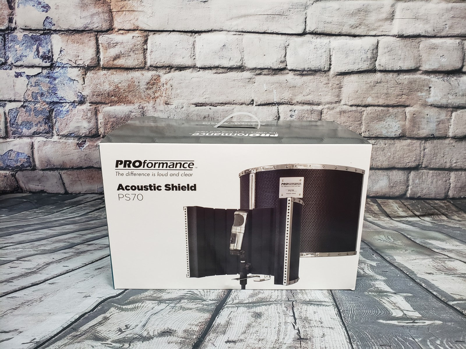 Proformance PS70 Acoustic Vocal Foam Shield 4