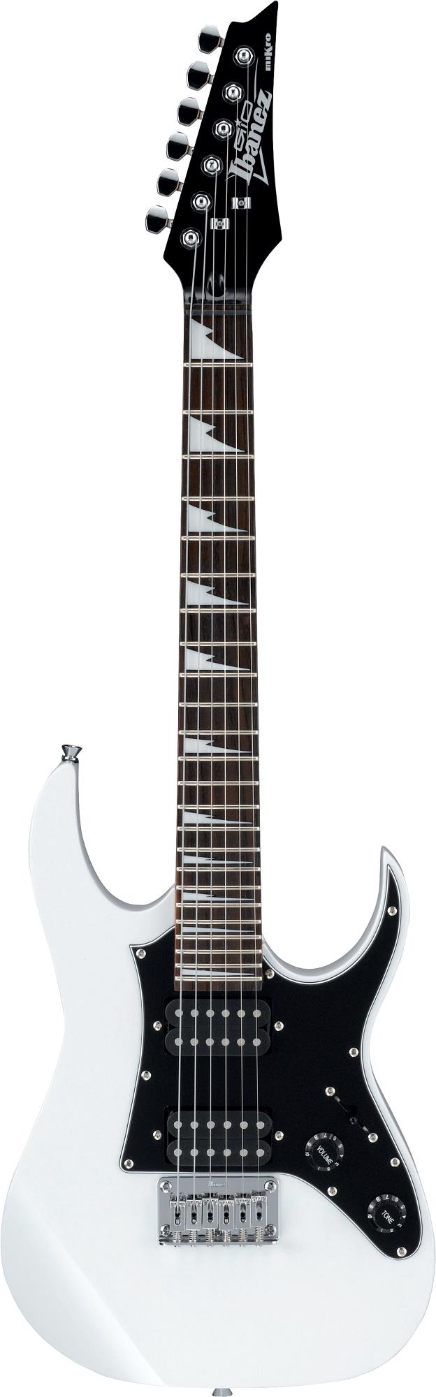 Ibanez Mikro Series 3/4 Size Electric Guitar - White 2