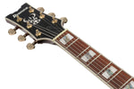 Ibanez AR520HMENT Standard Hollow Body Electric Guitar headstock with tuning machines and fretboard
