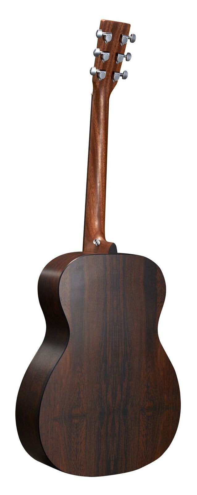 Martin 000-X2E Acoustic Electric Guitar Brazilian Rosewood back three-quarter view