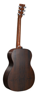 Martin 000-X2E Acoustic Electric Guitar Brazilian Rosewood back three-quarter view