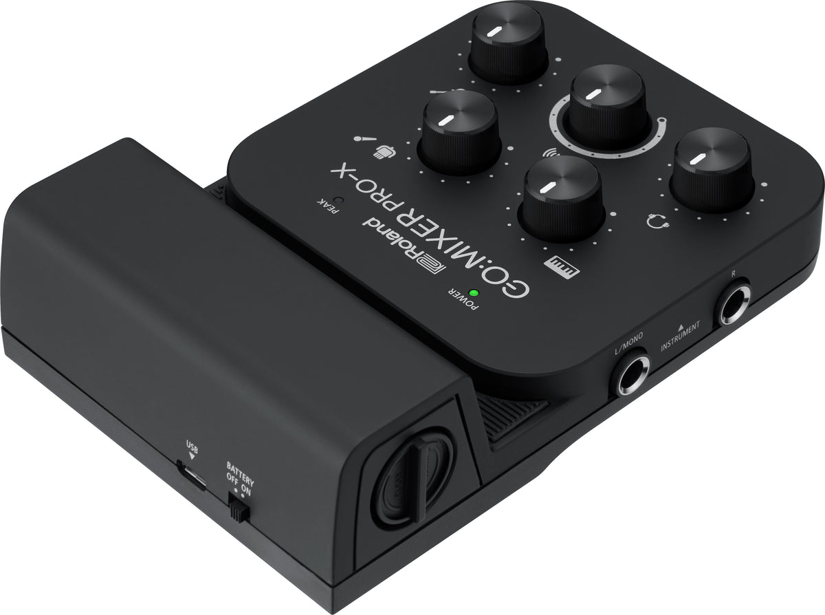 Roland GO:MIXER PRO-X Audio Mixer for Smartphones 7