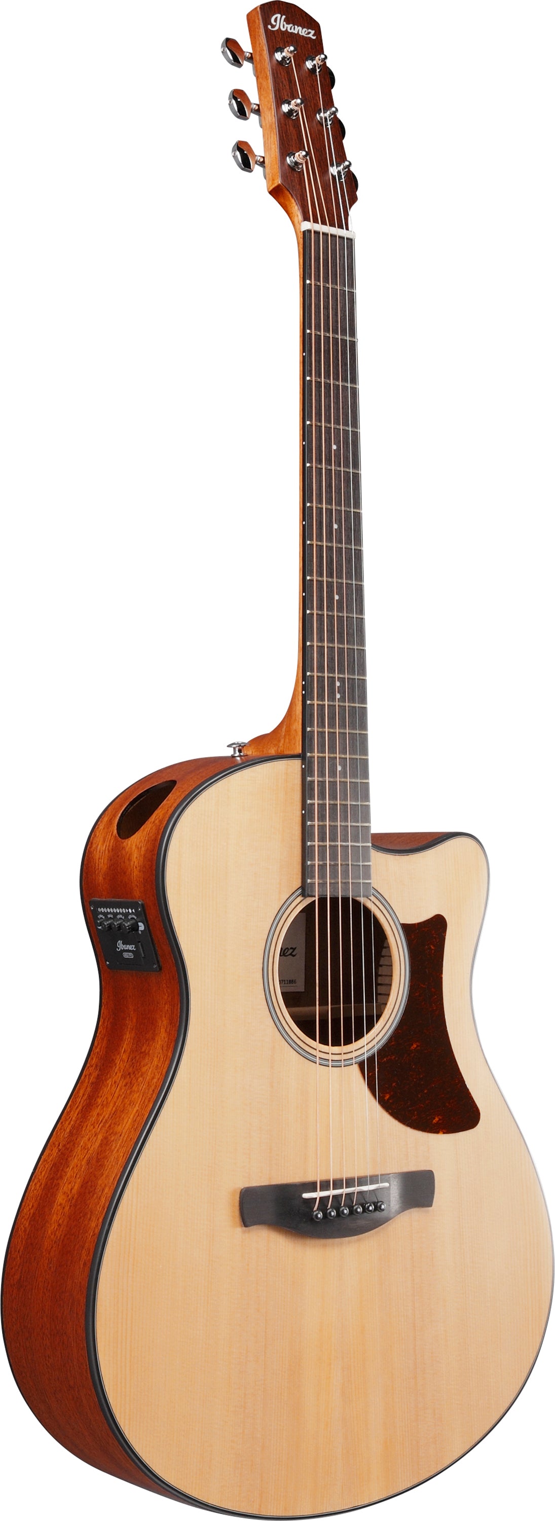 Ibanez AAM50CEOPN Advanced Auditorium Acoustic Electric Guitar - Natural 8