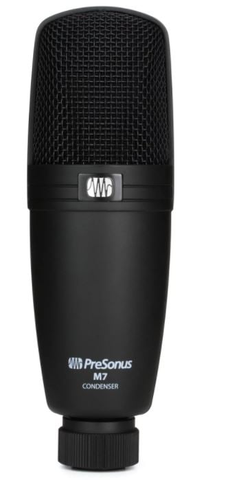 PreSonus M7 Cardioid Electret Condenser Microphone with Stand