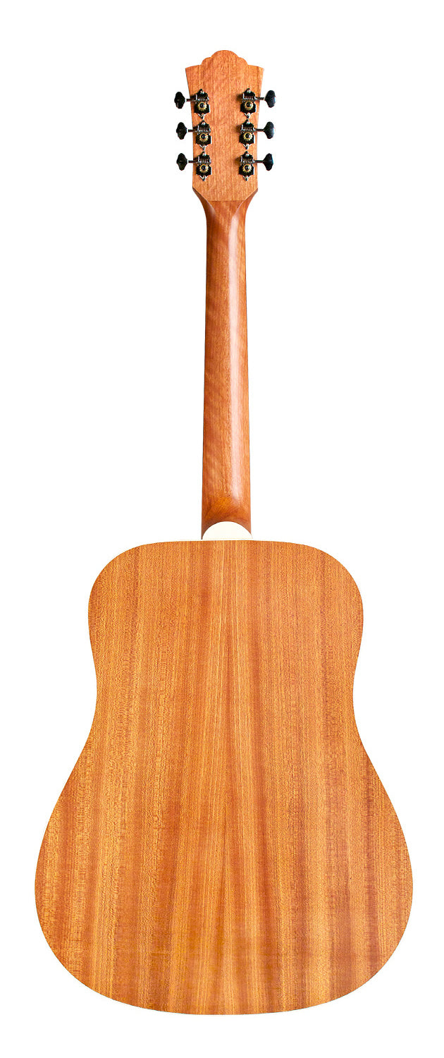 Guild D-240E Solid Top Acoustic Electric Guitar - Natural 3