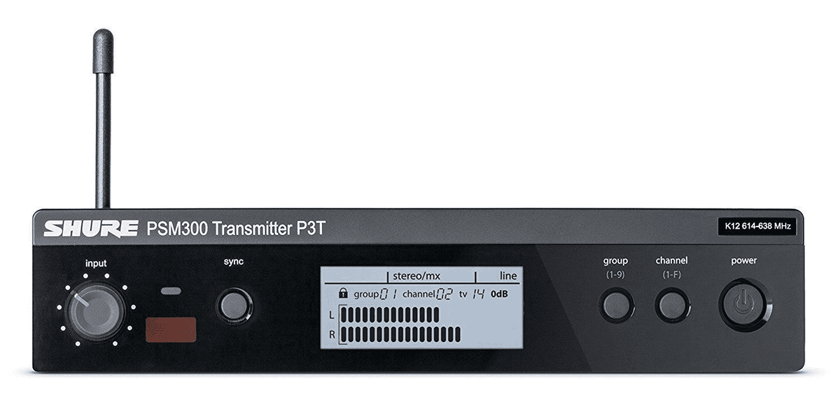 Shure PSM300 Stereo Personal Monitor System 2