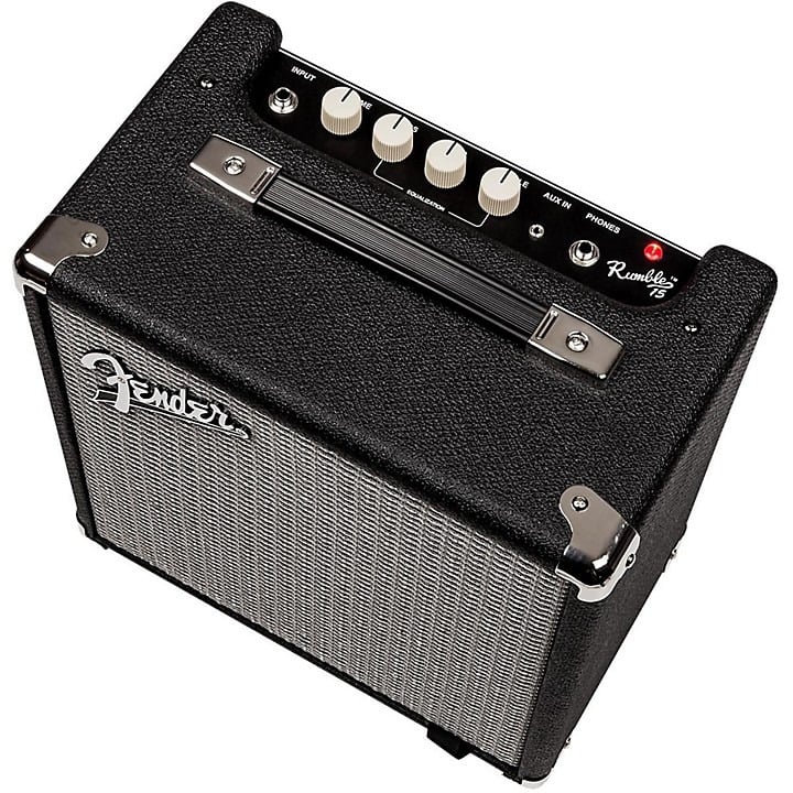 Fender Rumble15 V3 Bass Combo Amp - Black 2