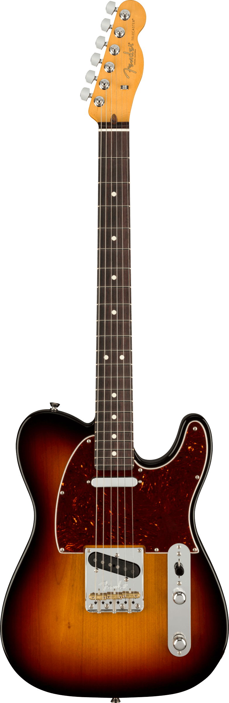 Fender American Professional II Telecaster Electric Guitar - 3 Color Sunburst 2
