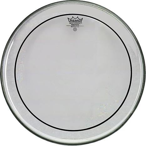Remo 24\" PS132400 Pinstripe Clear Bass Drum Head
