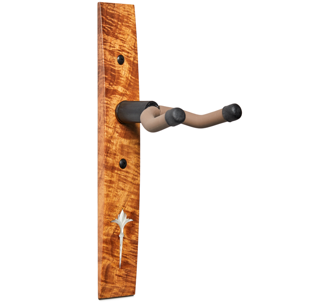 Taylor Exotic Wood Guitar Hanger - Koa with Italian Acrylic \"Nouveau\" Inlay