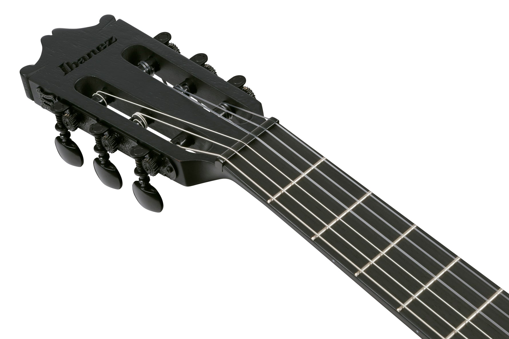 Ibanez GA621BOT Classical Acoustic Electric Guitar - Black Out 2