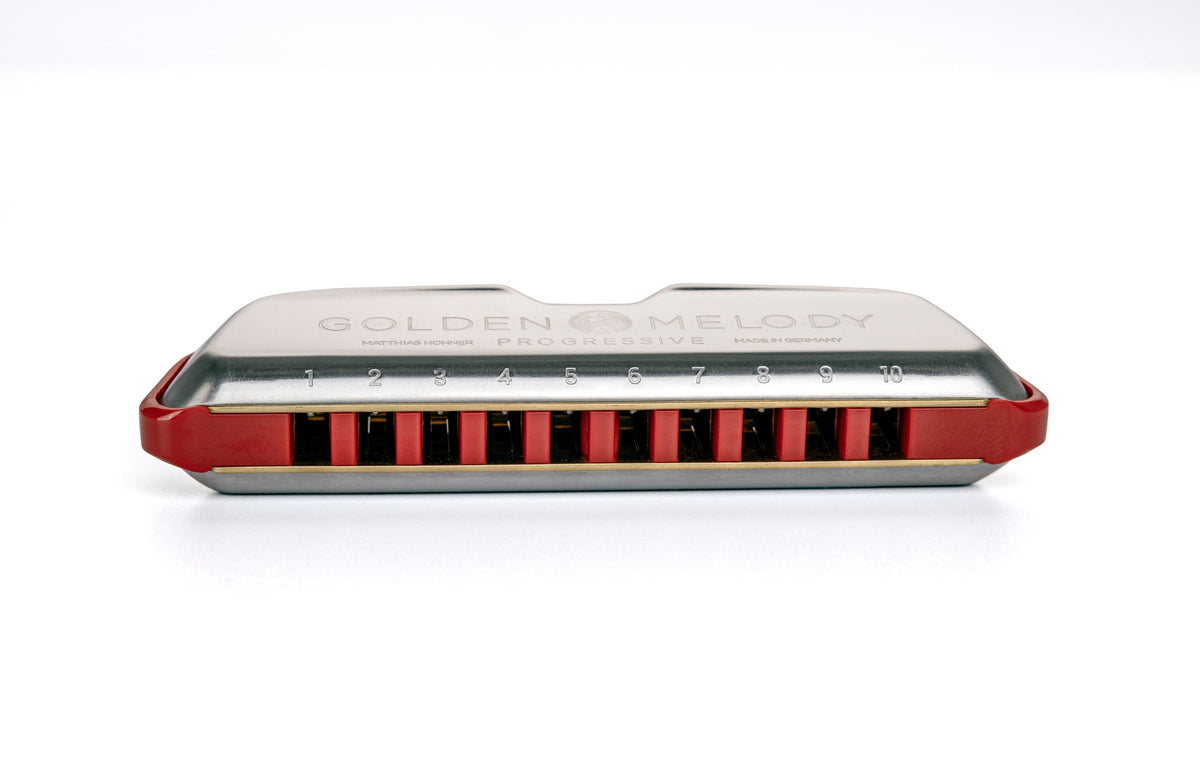 Hohner M544BX-G Golden Melody Progressive G Harmonica 4