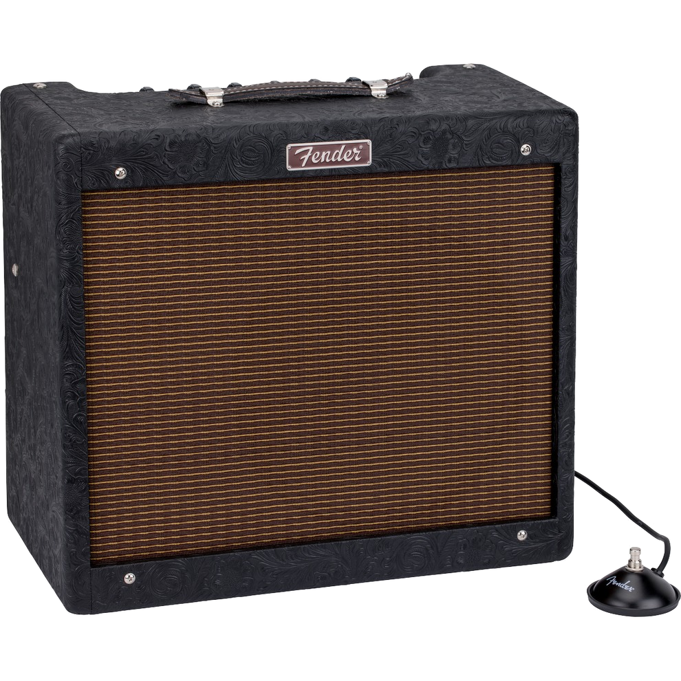 Fender Blues Junior IV 30th Anniversary Guitar Amplifier - Black Western 4