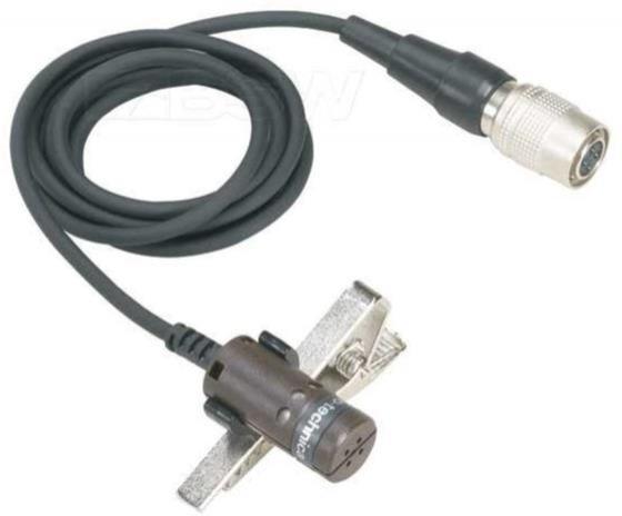 Audio Technica AT829CW Mini Cardioid Lavalier  (Clip-on Mic only)